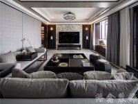 新中式风格家居装修装饰室内设计效果-G618