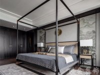 新中式风格家居装修装饰室内设计效果-G618-8