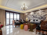 新中式风格家居装修装饰室内设计效果-G621-2