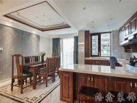 新中式风格家居装修装饰室内设计效果-G622-3