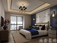 中式风格家居装修装饰室内设计效果-H803-6