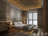 中式风格家居装修装饰室内设计效果-H803-7
