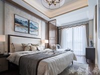 中式风格家居装修装饰室内设计效果-H809-5