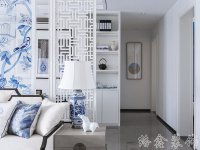 中式风格家居装修装饰室内设计效果-H811-3