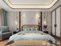 中式风格家居装修装饰室内设计效果-H815-6